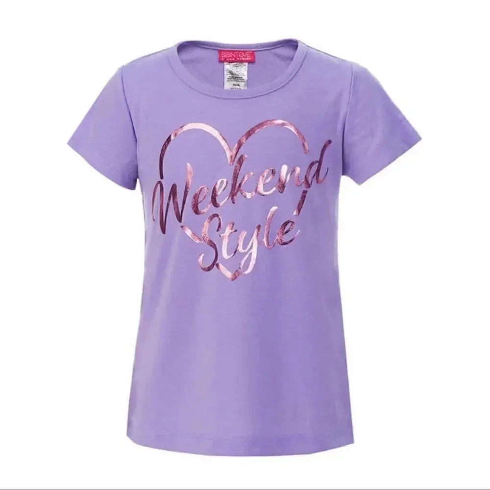 #4 Saint Eve Youth 3-piece Set, Pink & purple size Medium 10/12 Pajamas Tie Dye